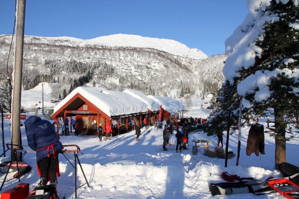 Вилла Hardanger Feriesenter Sjusete Нурхеймсунн Экстерьер фото